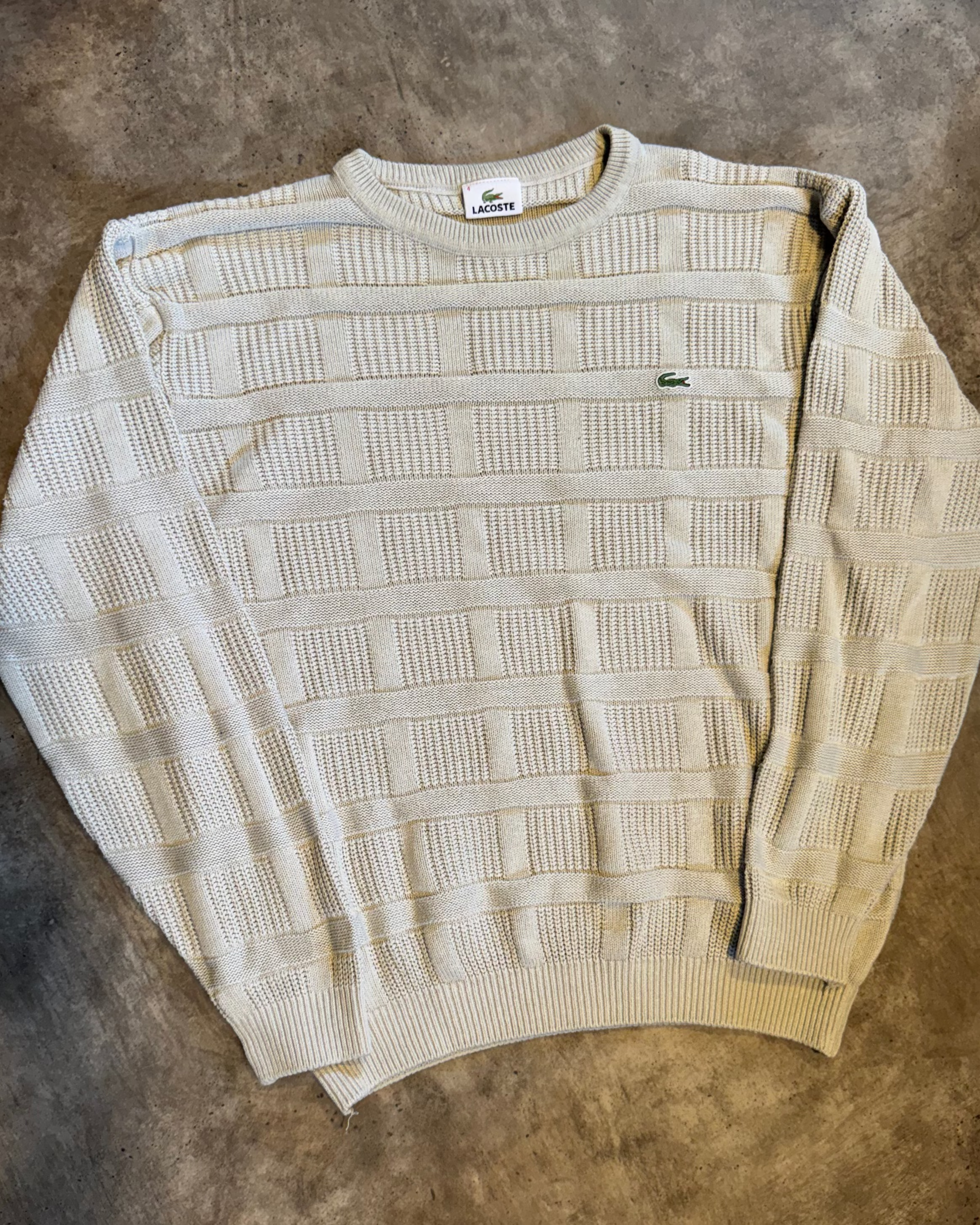 Vintage Lacoste Knit Sweater (M)