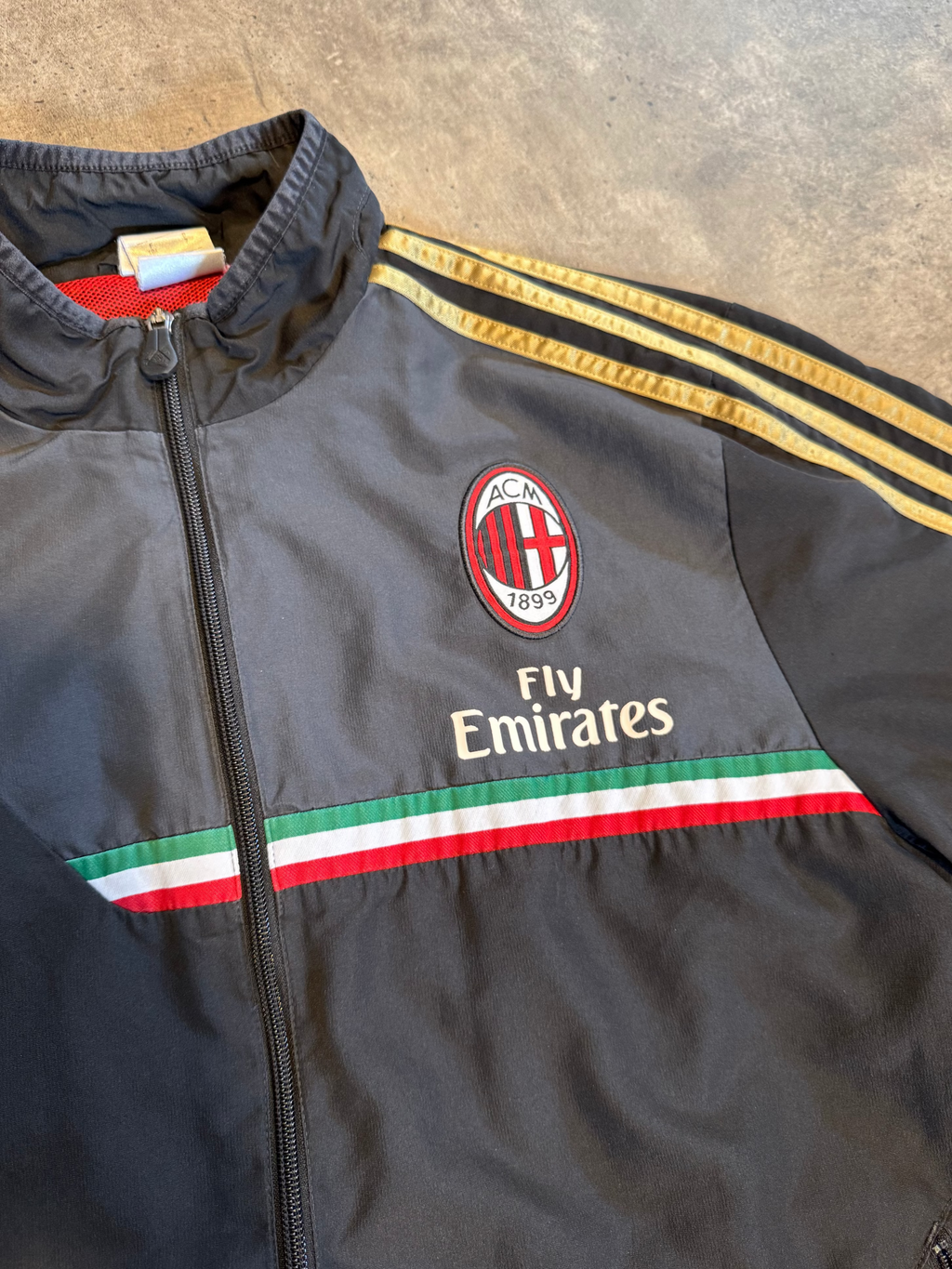 Vintage Ac Milan Jacke (L)
