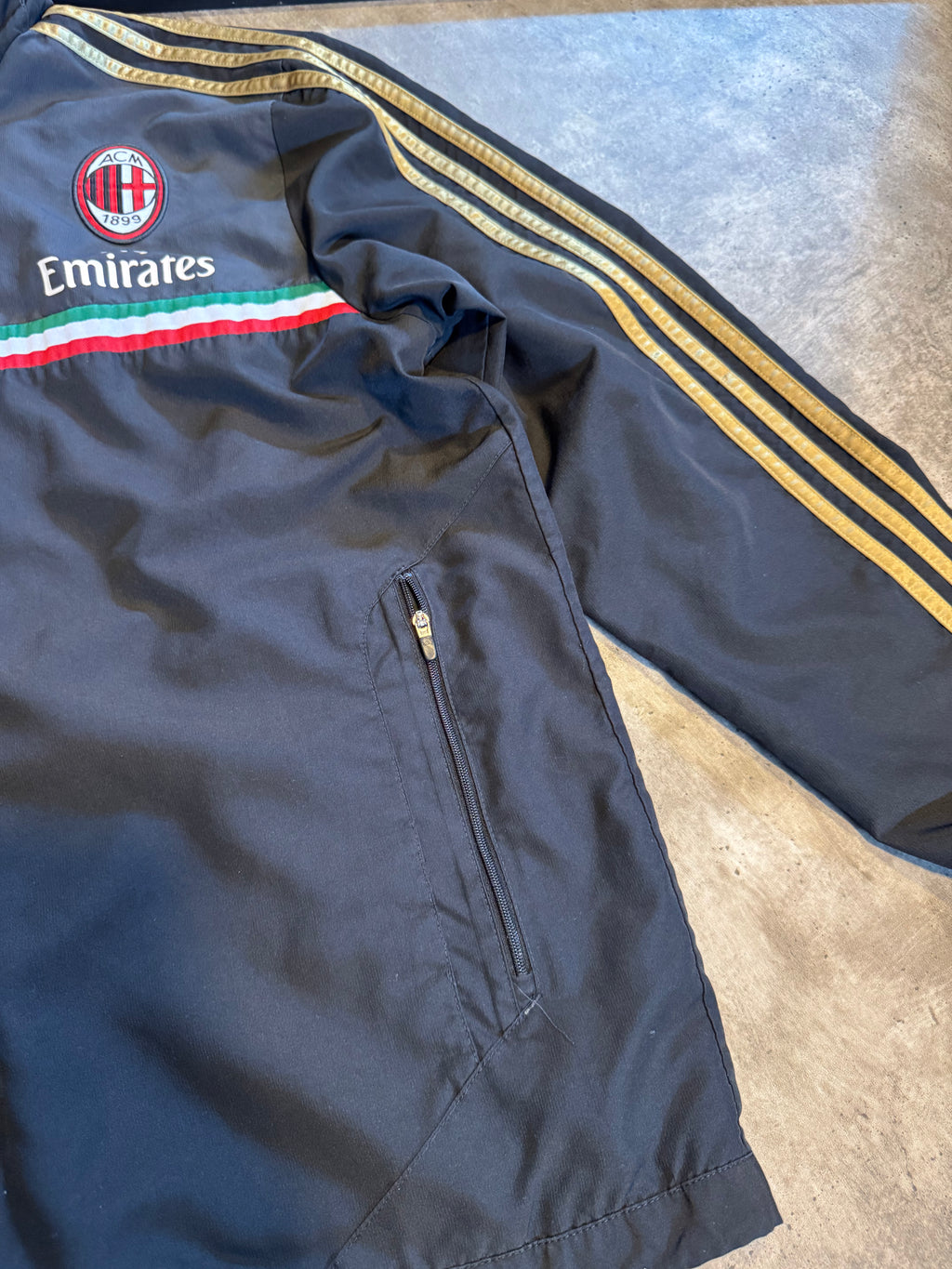 Vintage Ac Milan Jacke (L)